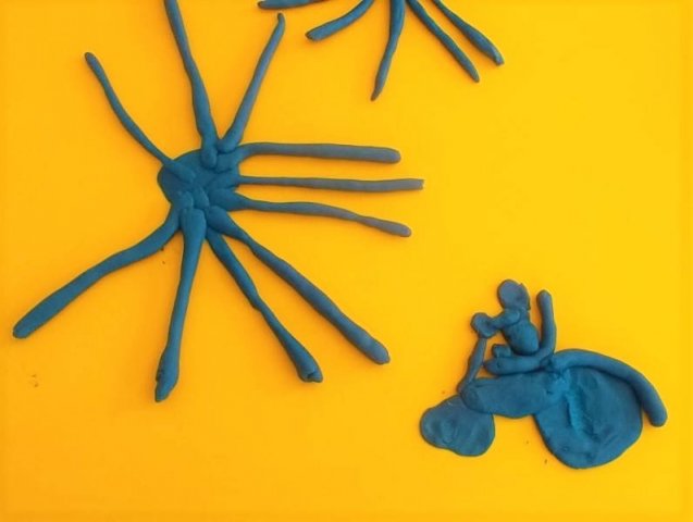 pk a blue clay tractor